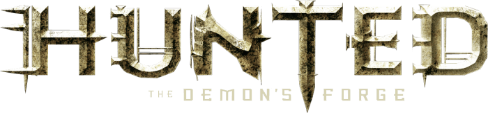 Hunted: The Demon's Forge logo for Xbox 360